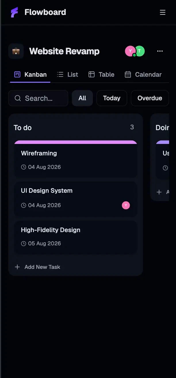 Responsive Mobile Screen 2